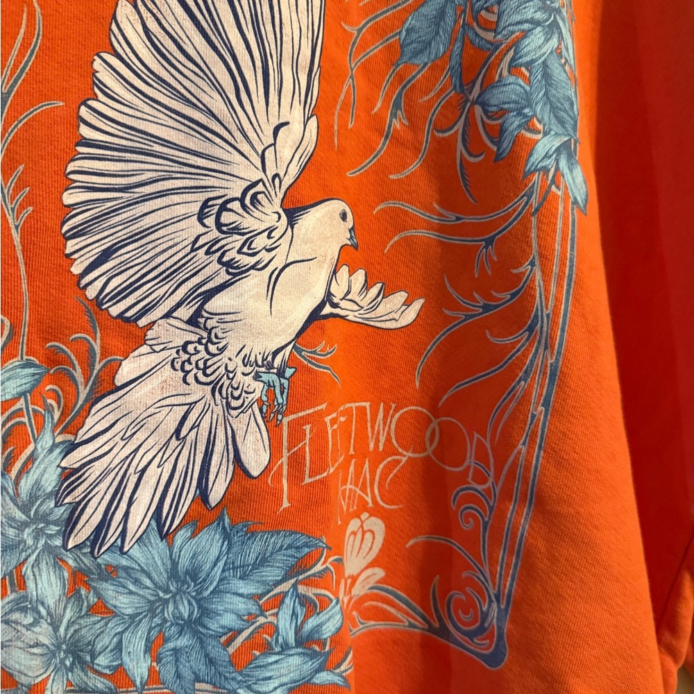 Fleetwood Mac Orange Graphic Tee